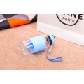 heat resistant water bottle with silicone sleeve